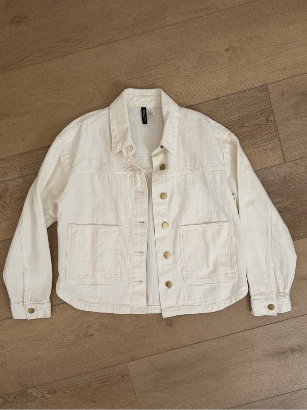H&M Lightweight Off-White Women’s Jacket - Size XS